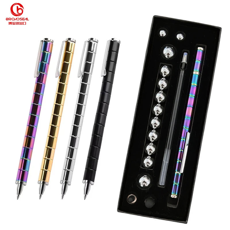 Magnetic Fidget Pen Toy for Stress Relief & Focus – Neodymium Iron Boron Magnetic Build (Custom Welding Available)